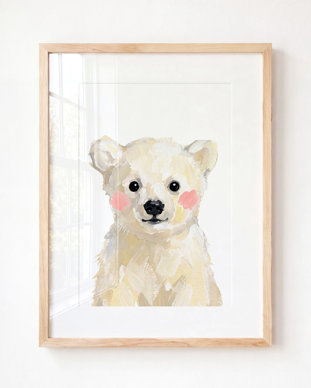 Little Painted Polar Bear