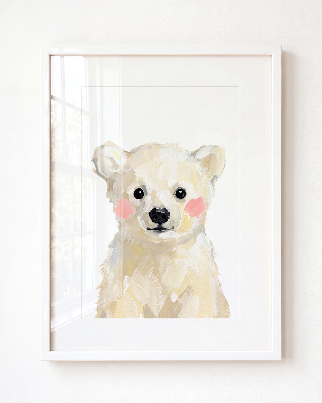 Little Painted Polar Bear