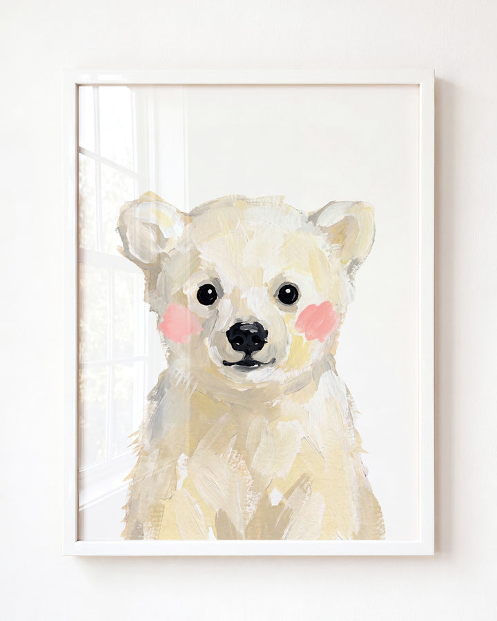 Little Painted Polar Bear