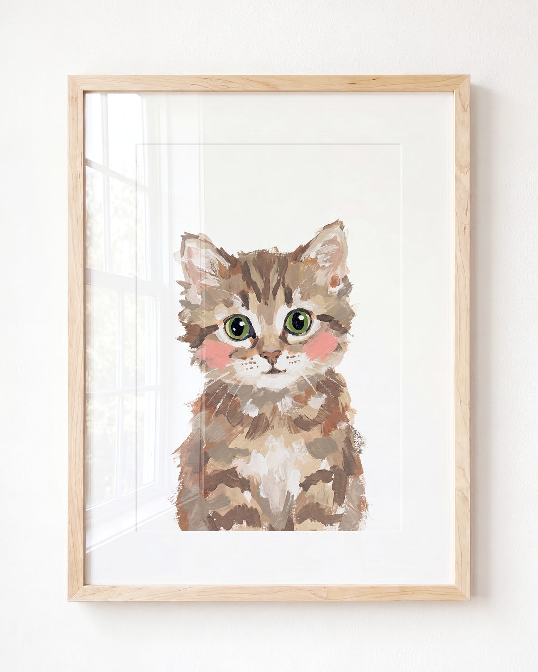 Little Painted Tabby Cat