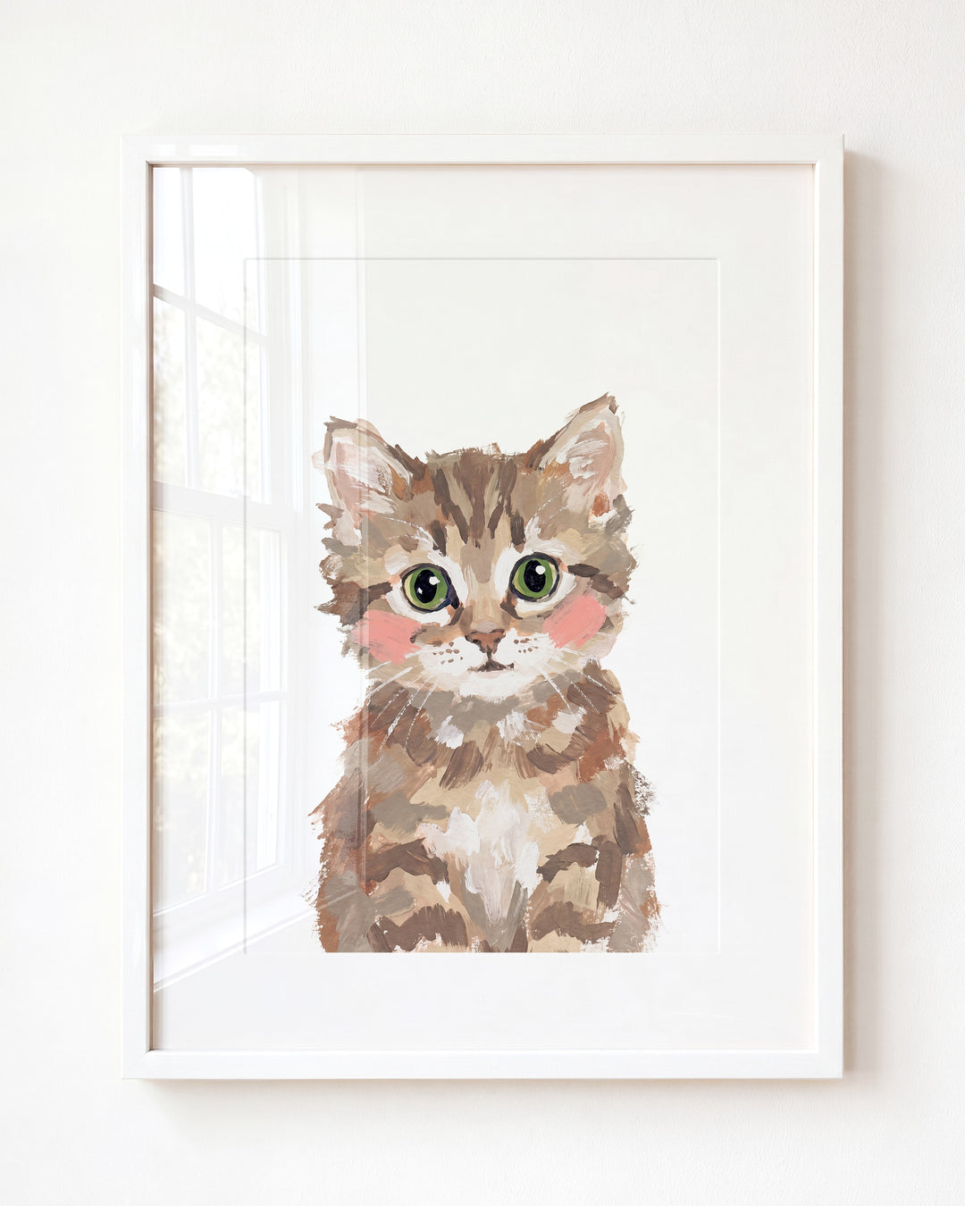 Little Painted Tabby Cat