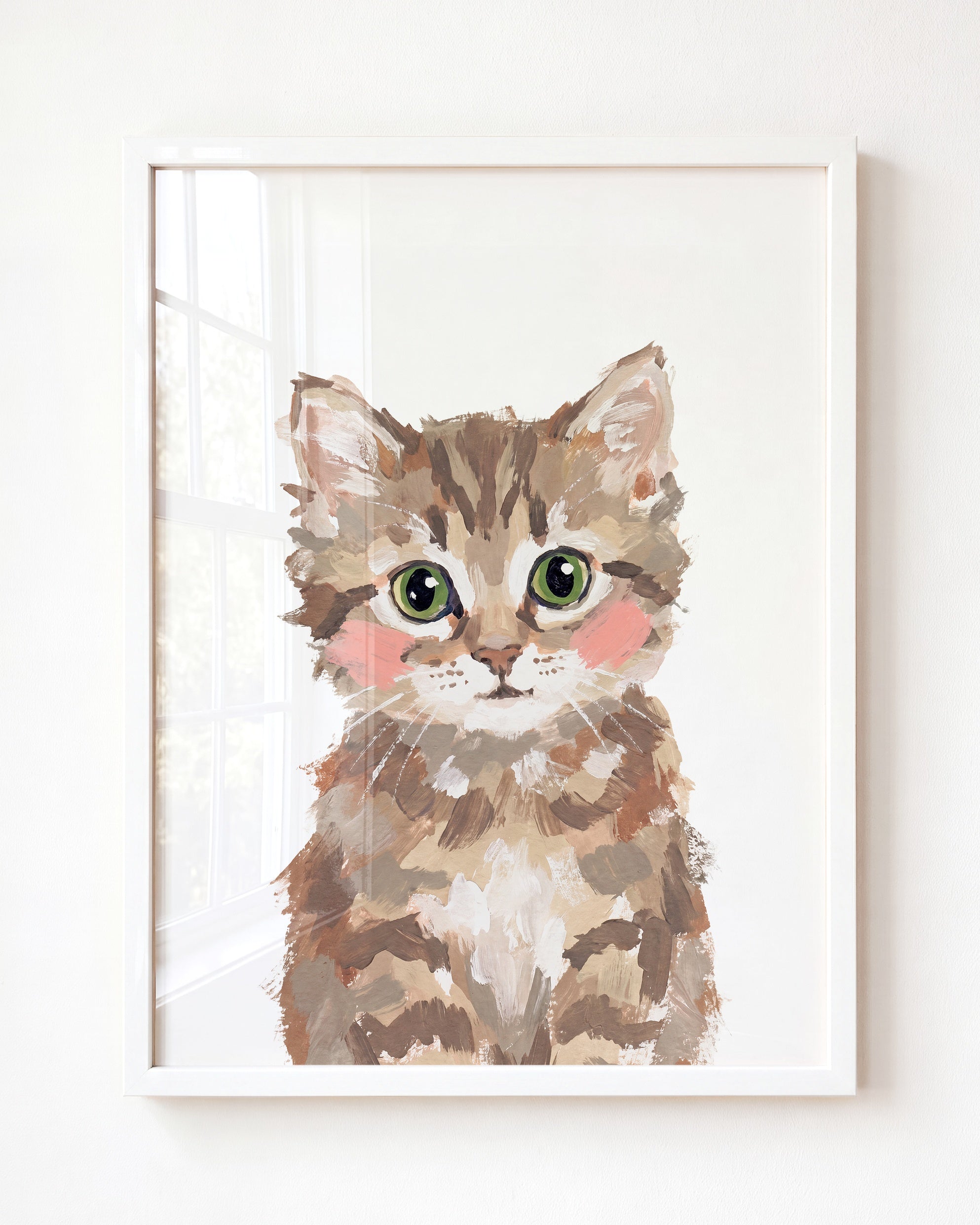 Little Painted Tabby Cat