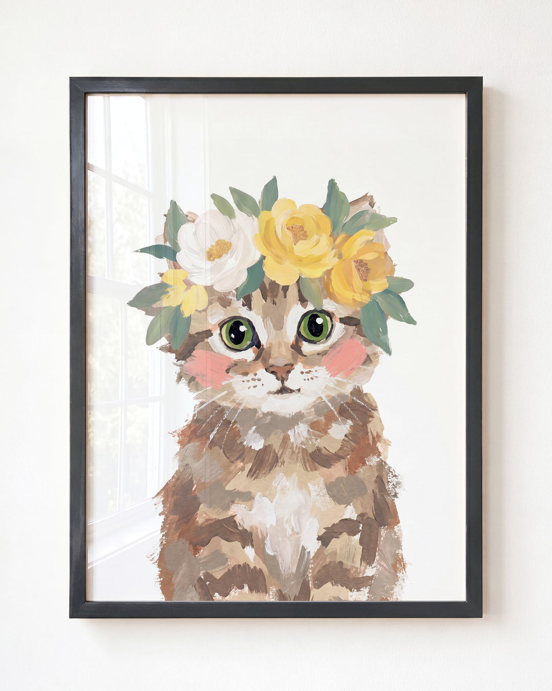 Little Painted Tabby Cat