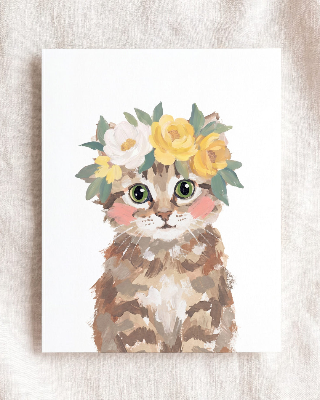 Little Painted Tabby Cat