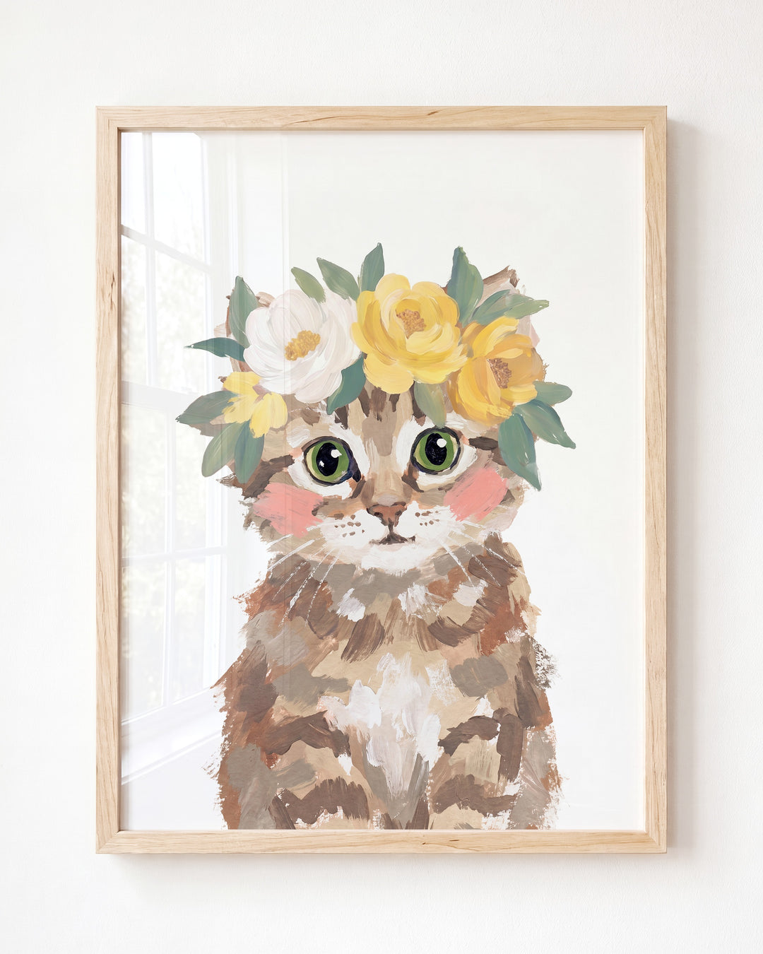 Little Painted Tabby Cat