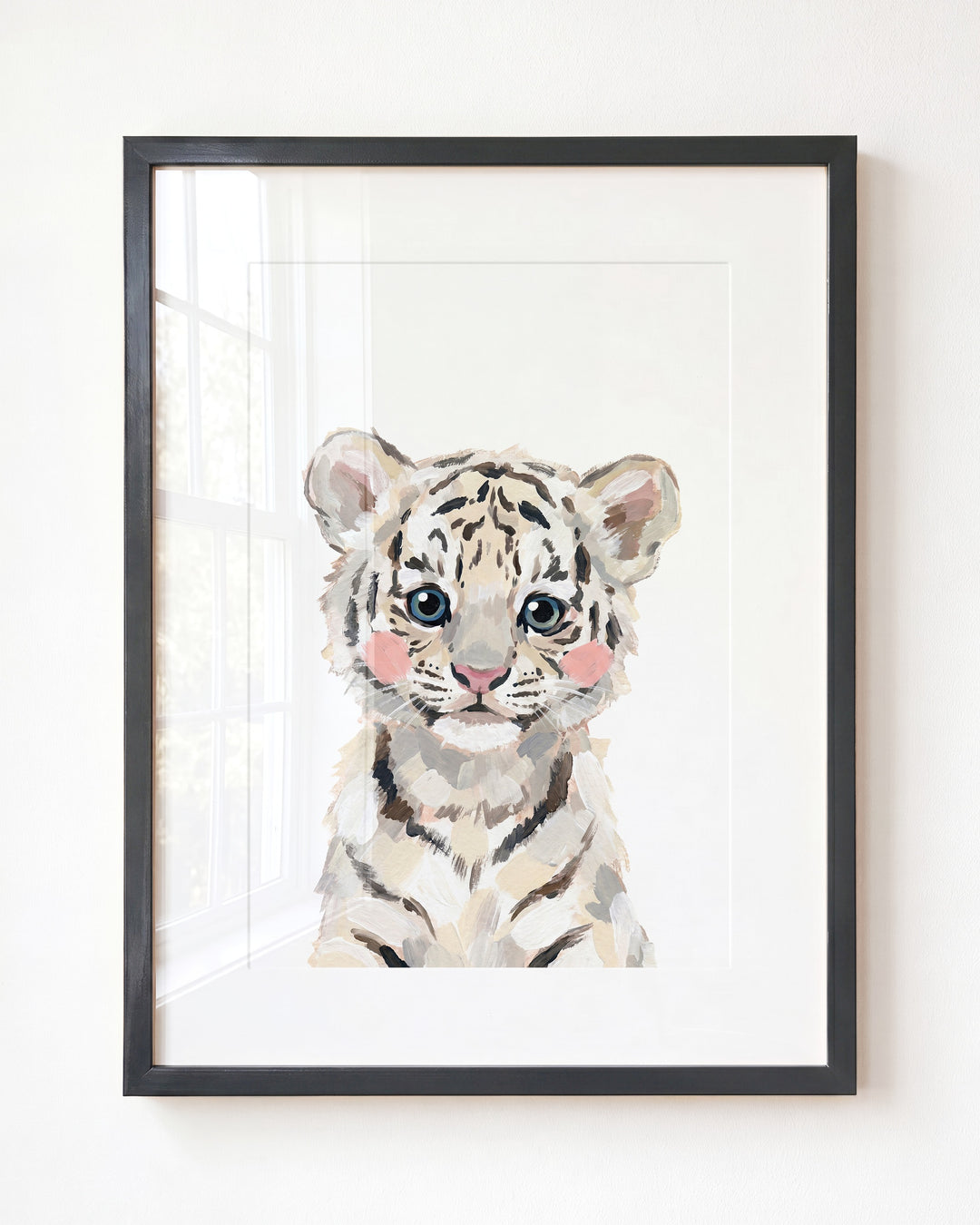 Little Painted Tiger-White