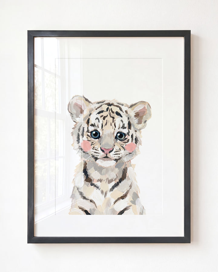 Little Painted Tiger-White