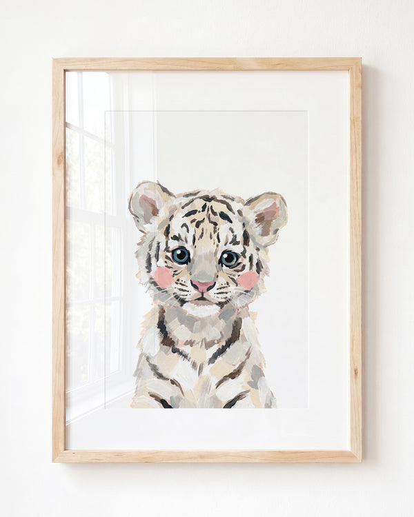 Little Painted Tiger-White