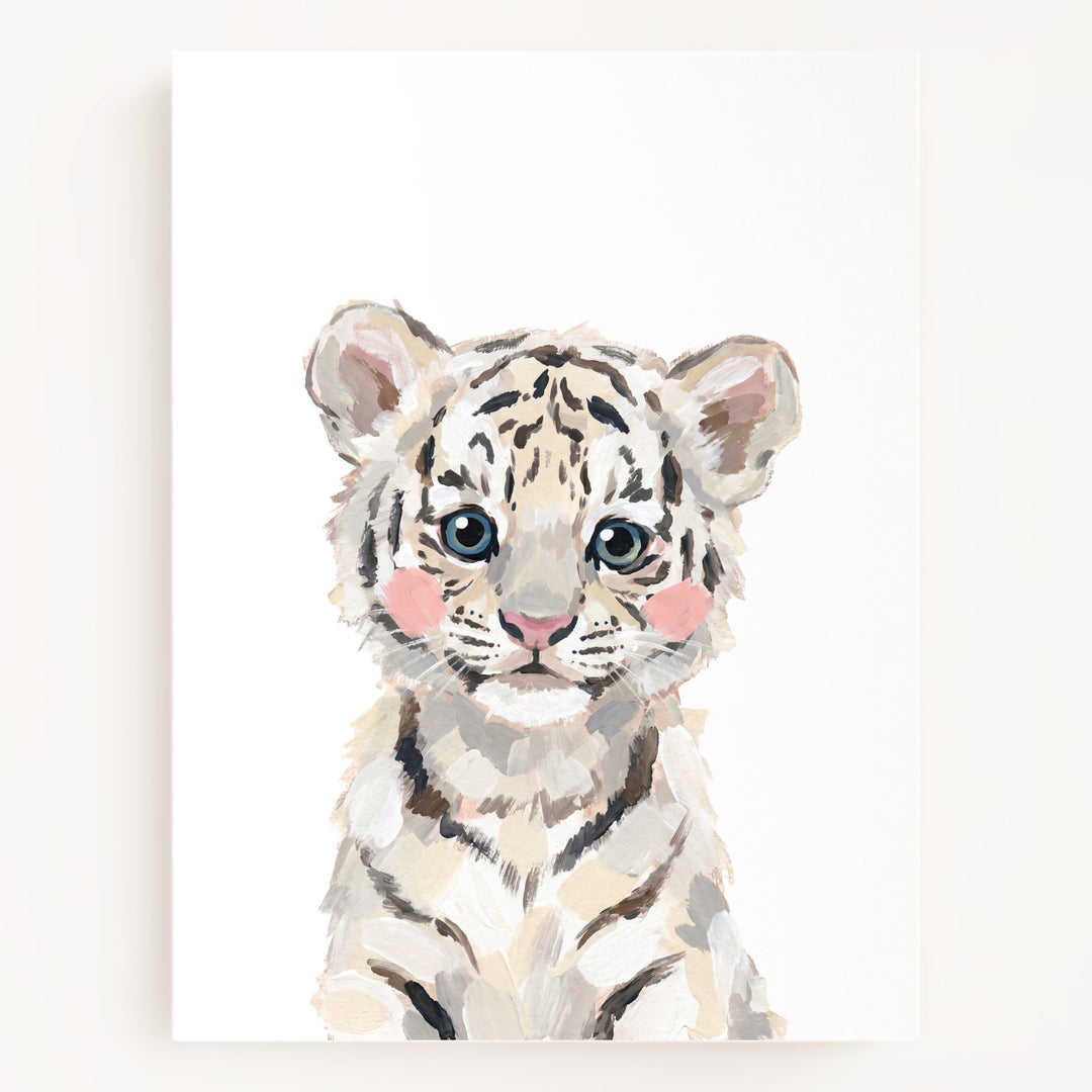 Little Painted Tiger-White