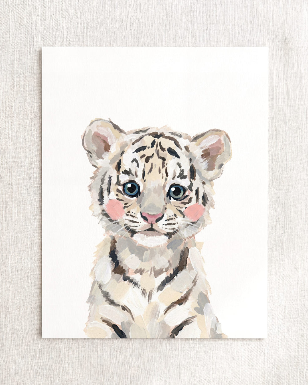 Little Painted Tiger-White