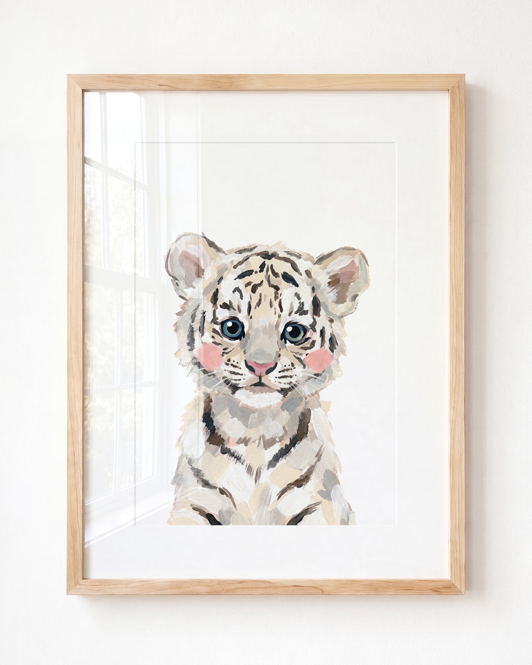 Little Painted Tiger-White