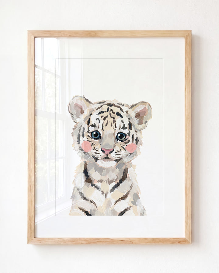 Little Painted Tiger-White