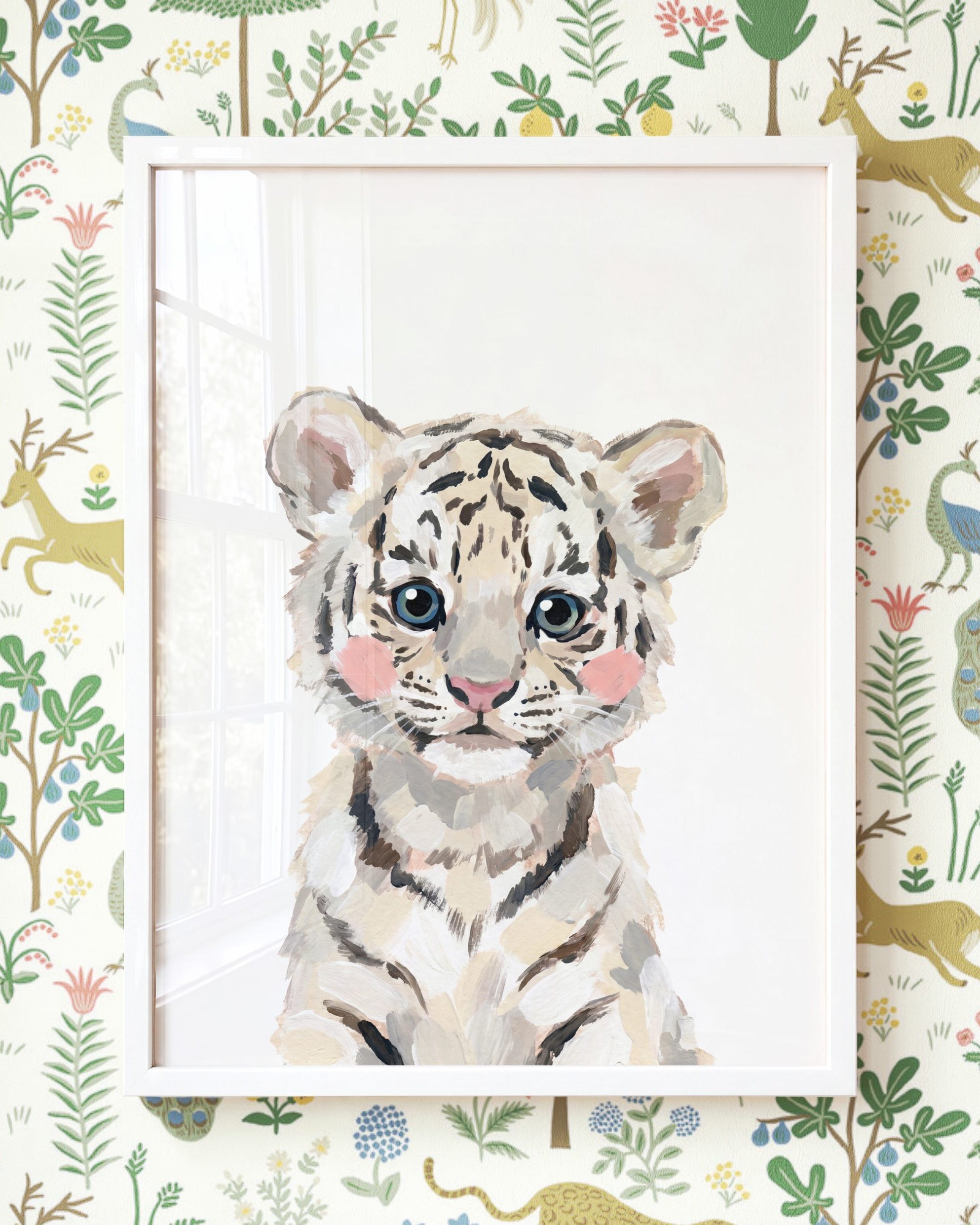 Little Painted Tiger-White