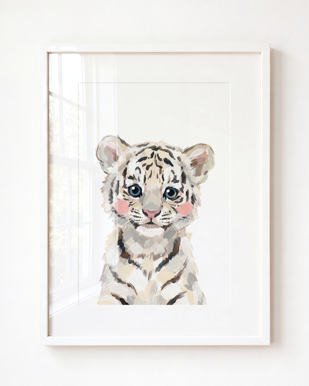 Little Painted Tiger-White