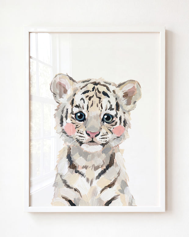Little Painted Tiger-White