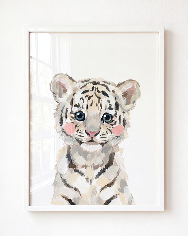 Little Painted Tiger-White