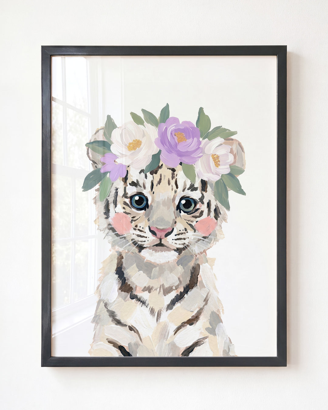 Little Painted Tiger-White
