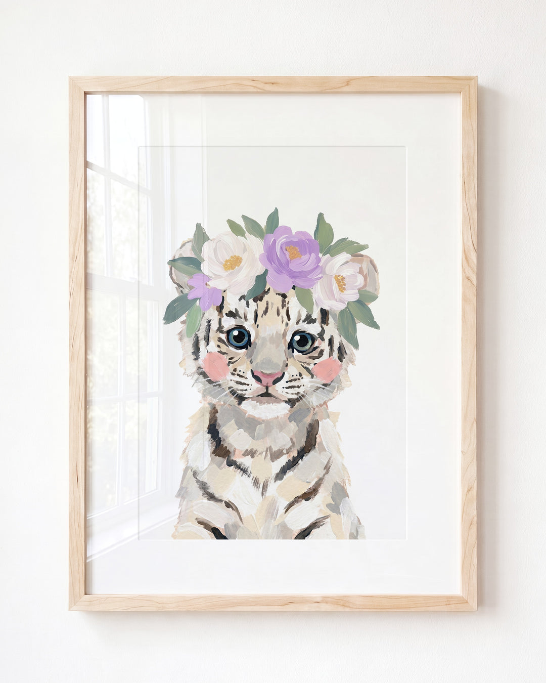 Little Painted Tiger-White