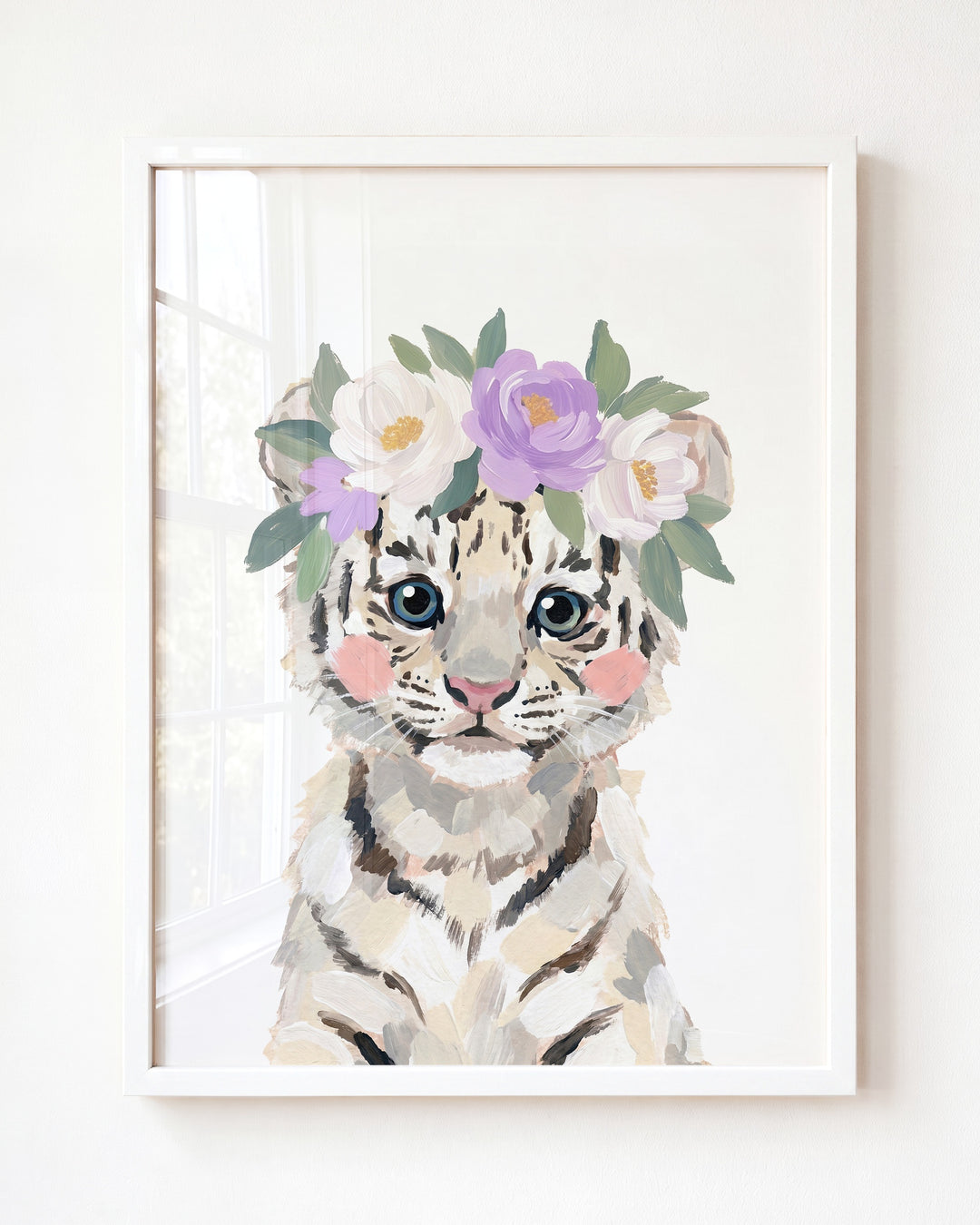 Little Painted Tiger-White