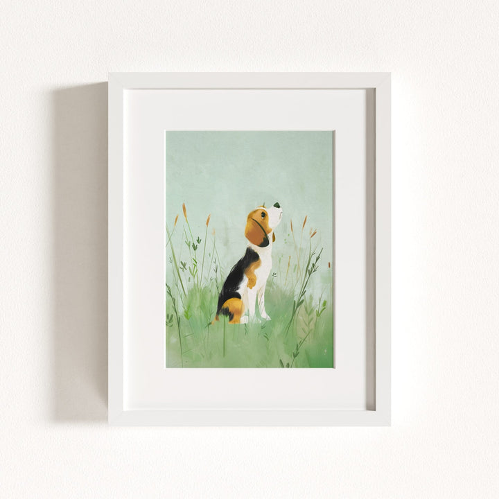 Nursery Art Picture Book Puppies Prints