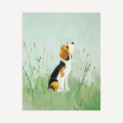 Nursery Art Picture Book Puppies Prints