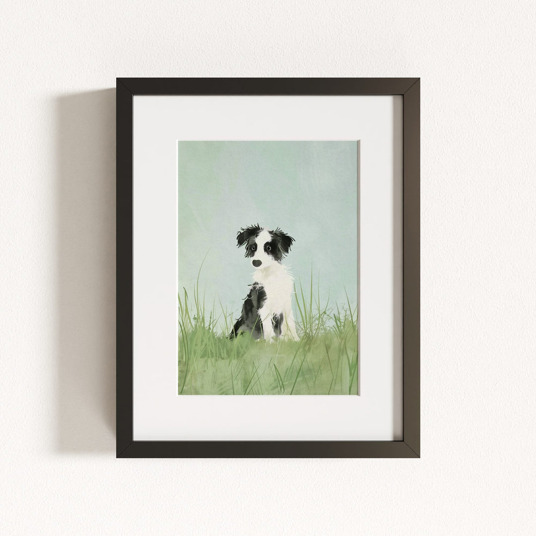 Nursery Art Picture Book Puppies Prints