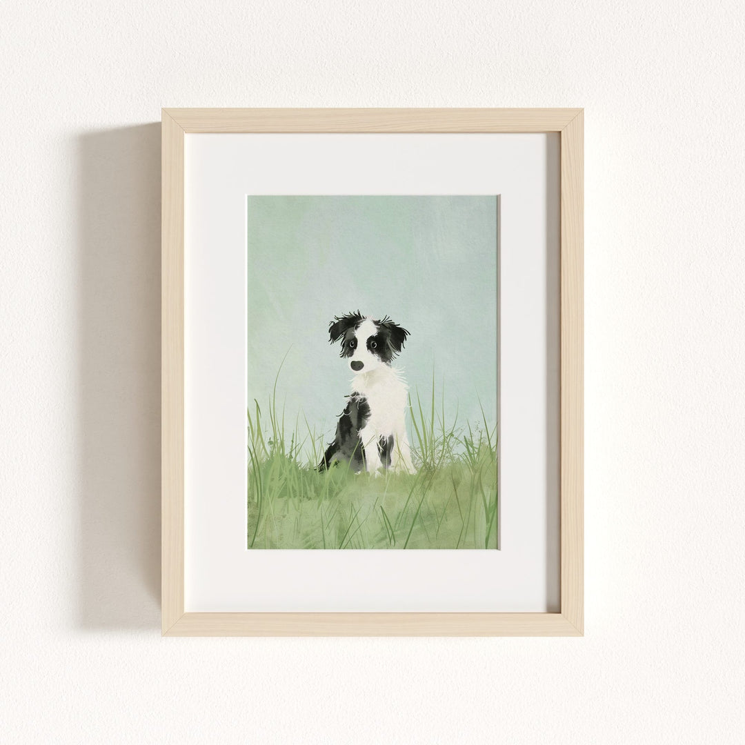 Nursery Art Picture Book Puppies Prints