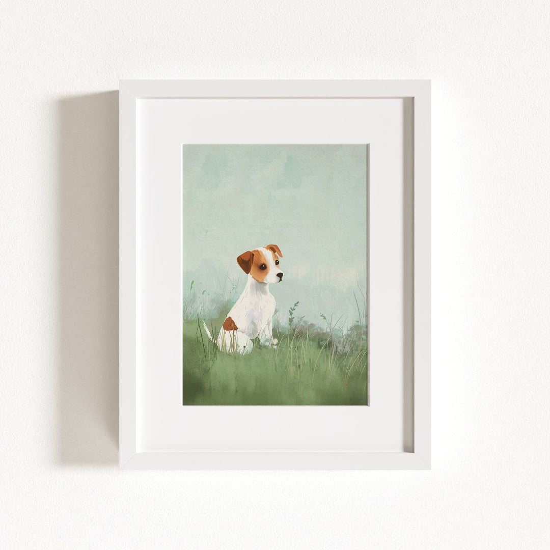 Nursery Art Picture Book Puppies Prints