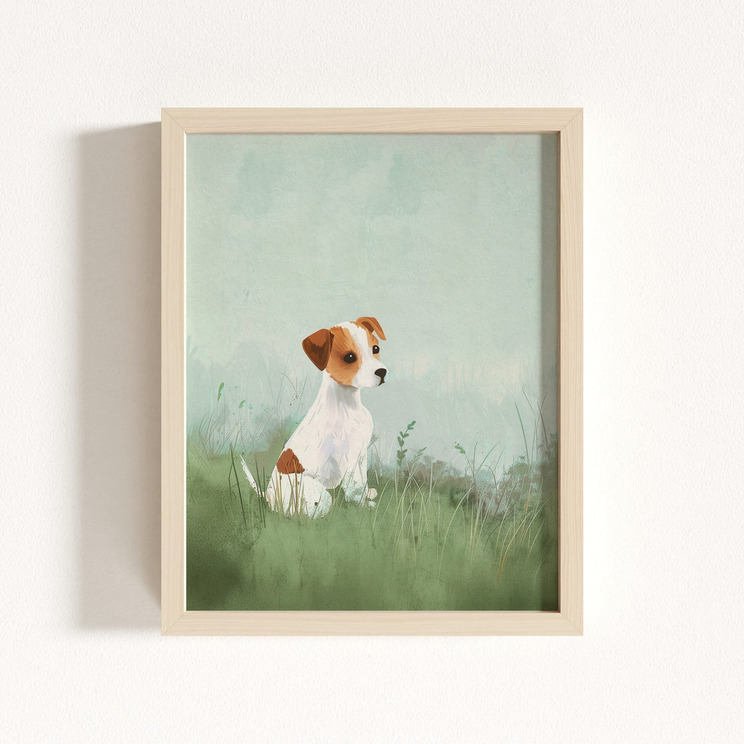 Nursery Art Picture Book Puppies Prints