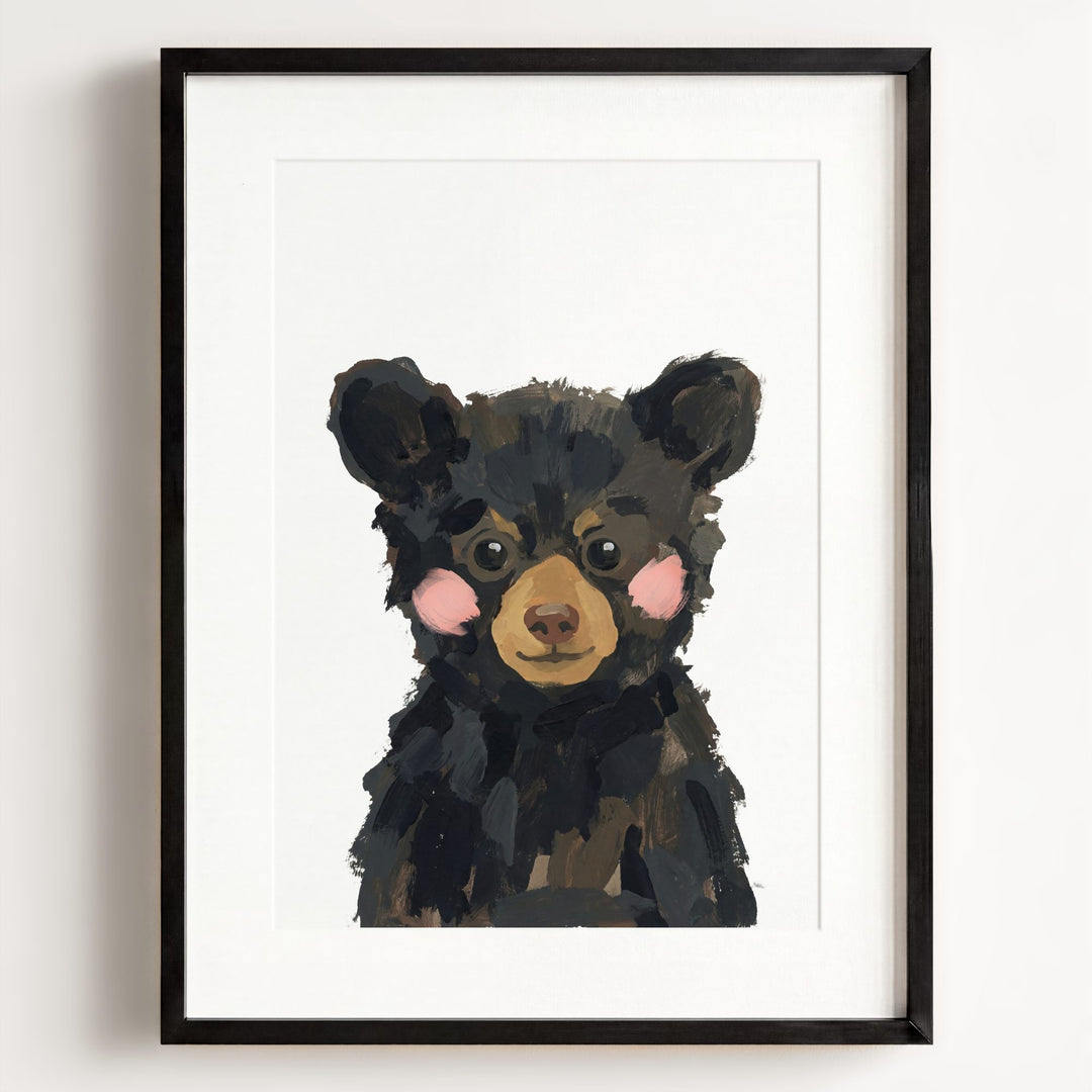 Little Painted Black Bear