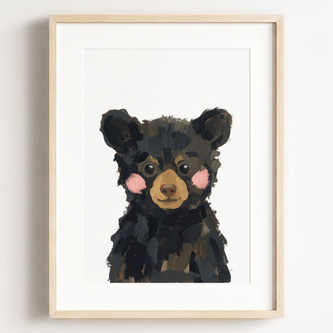 Little Painted Black Bear