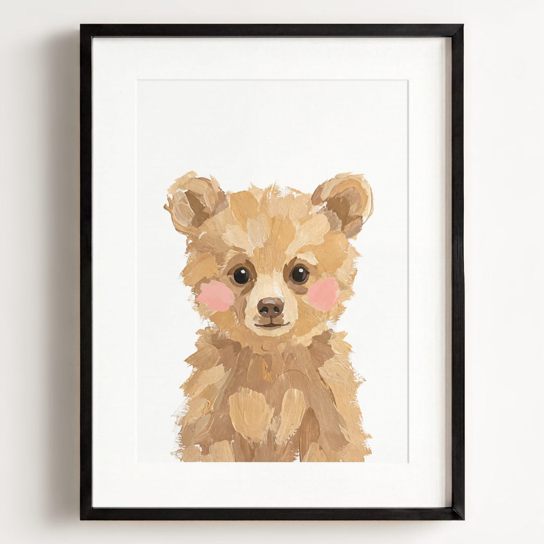Little Painted Grizzly Bear