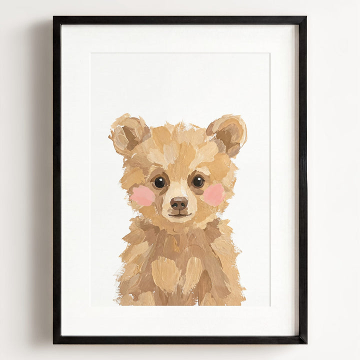 Little Painted Grizzly Bear