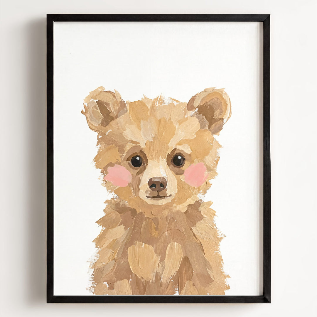 Little Painted Grizzly Bear