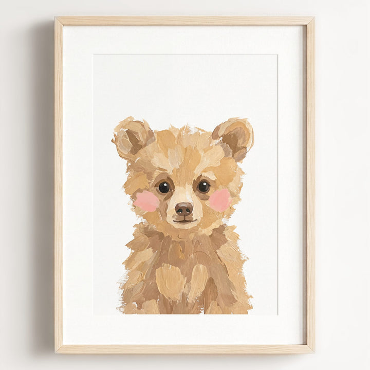 Little Painted Grizzly Bear
