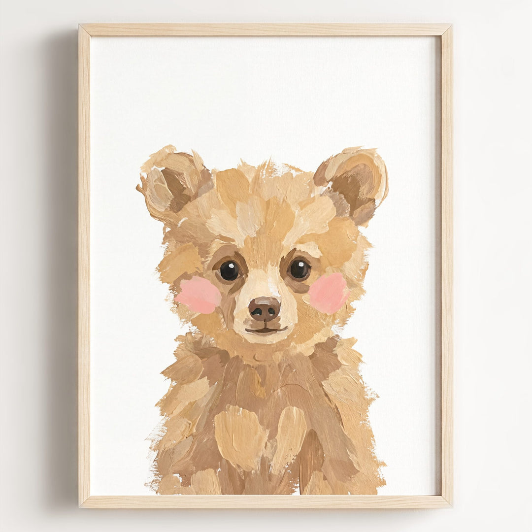 Little Painted Grizzly Bear
