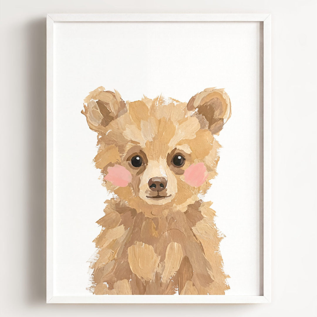 Little Painted Grizzly Bear