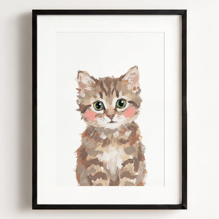Little Painted Tabby Cat