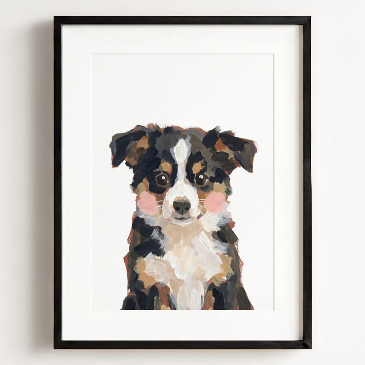 Little Painted Dog-Australian-Shepherd