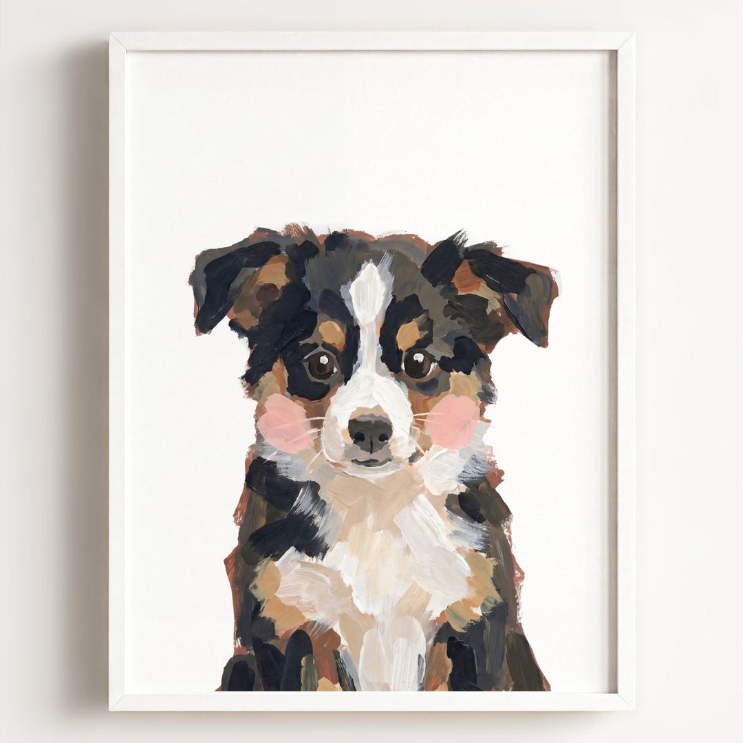 Little Painted Dog-Australian-Shepherd