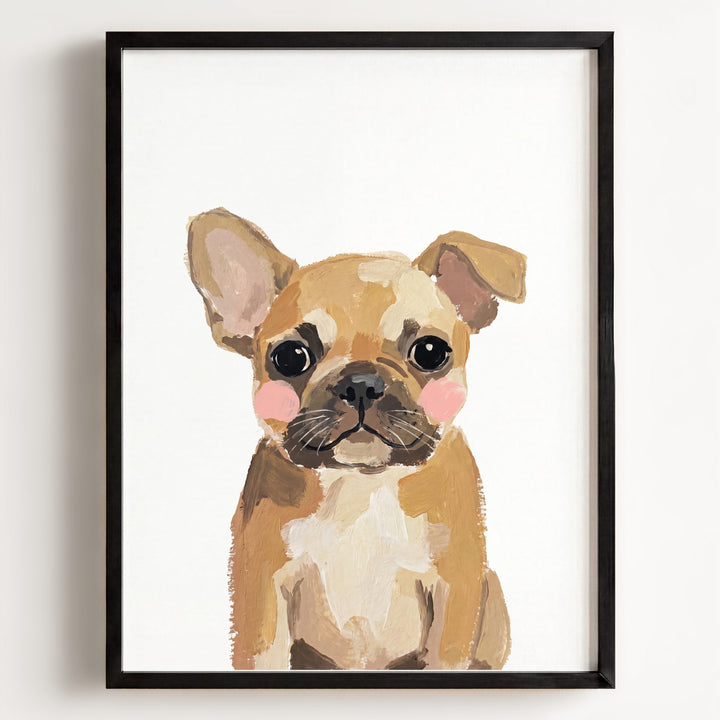 Little Painted Dog-French-Bulldog