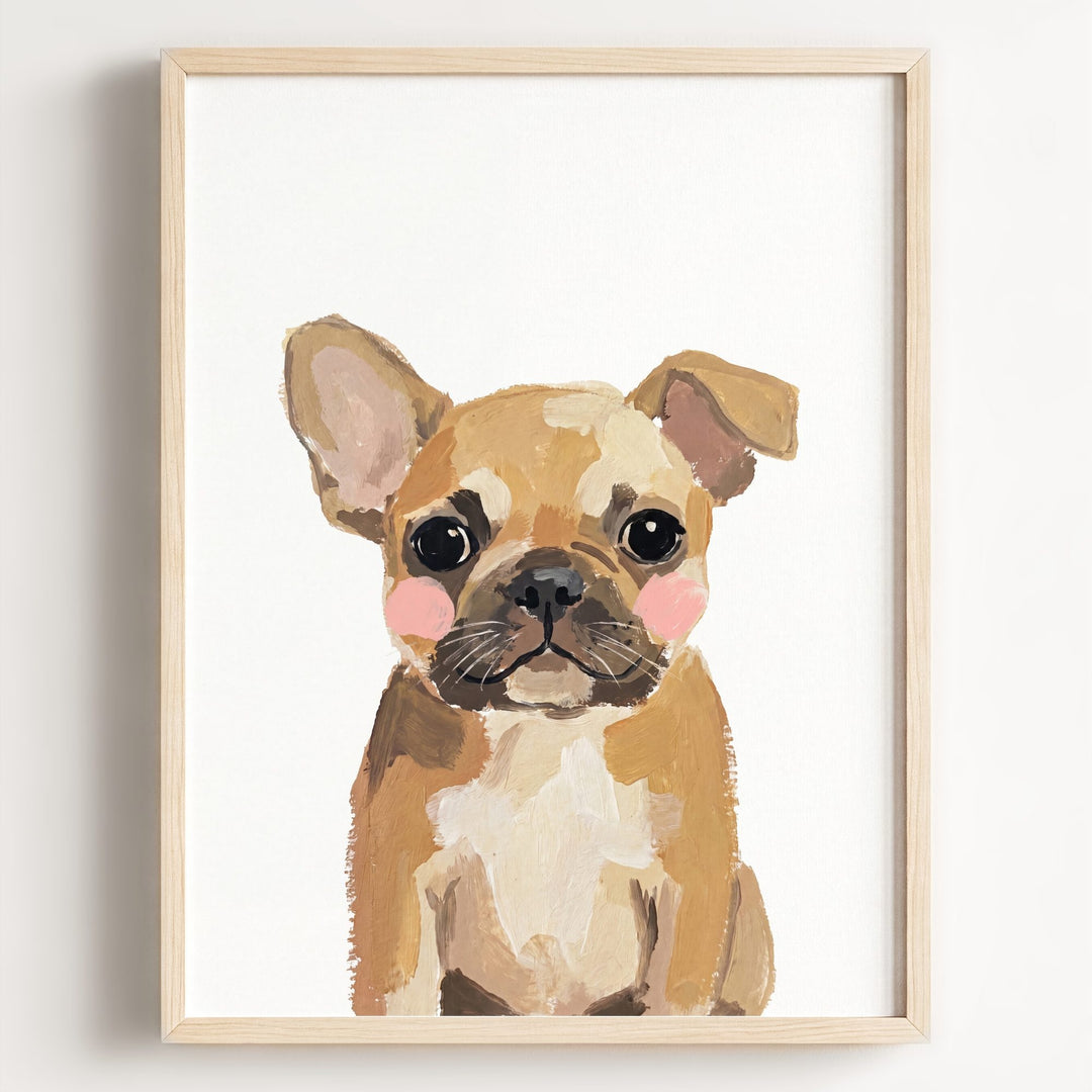 Little Painted Dog-French-Bulldog