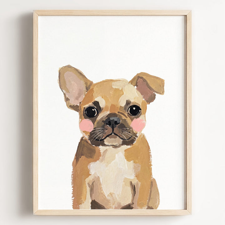 Little Painted Dog-French-Bulldog