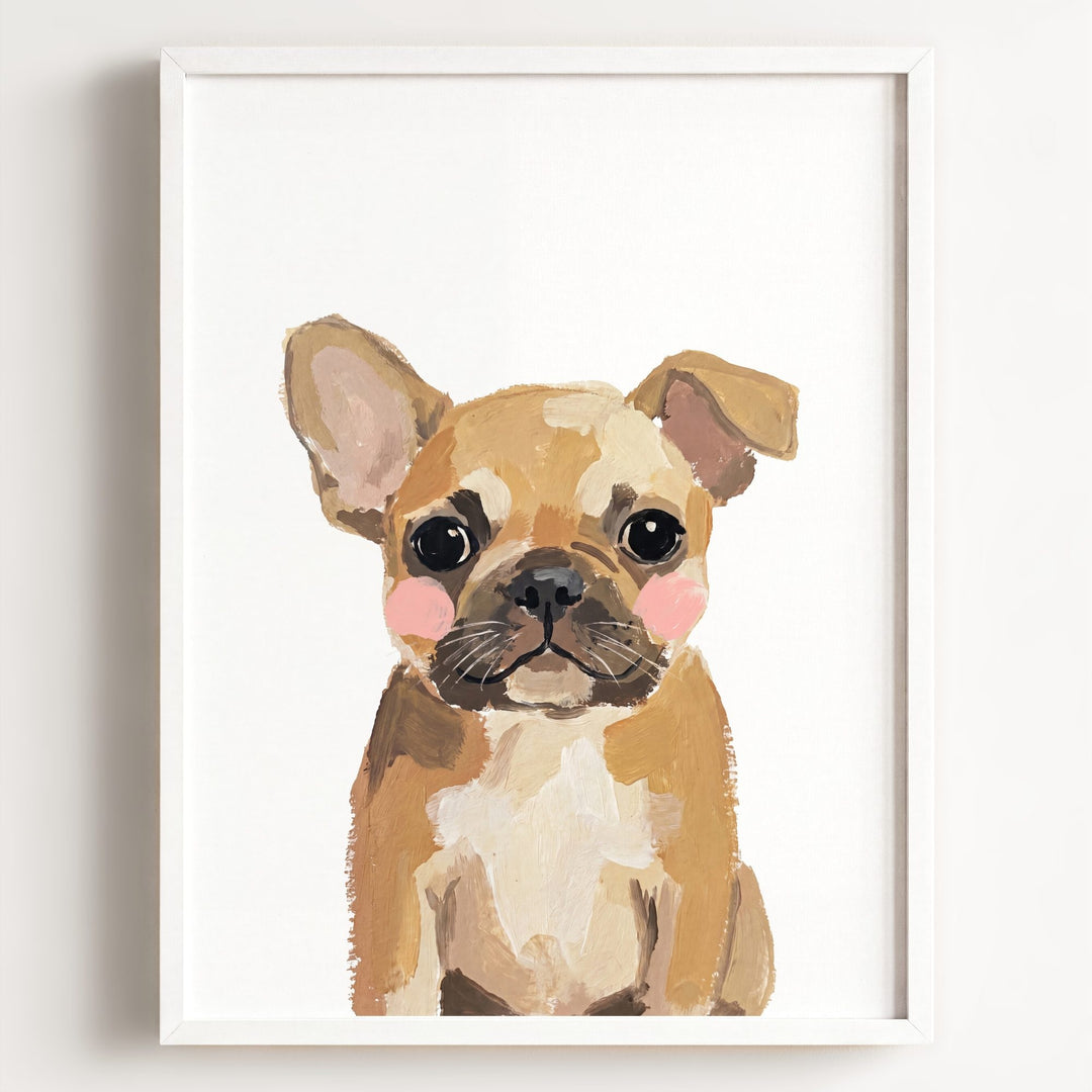 Little Painted Dog-French-Bulldog