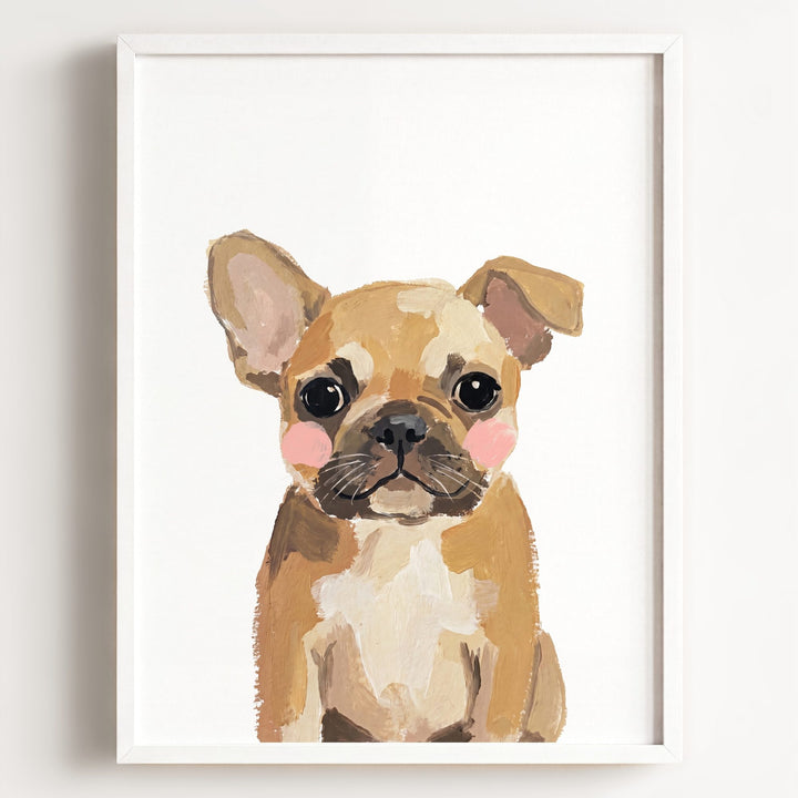 Little Painted Dog-French-Bulldog