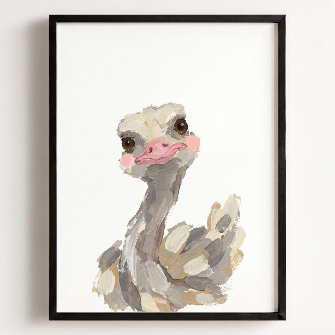 Little Painted Ostrich