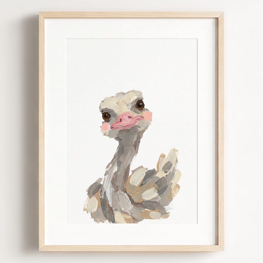Little Painted Ostrich