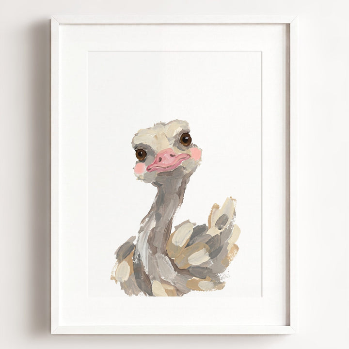 Little Painted Ostrich