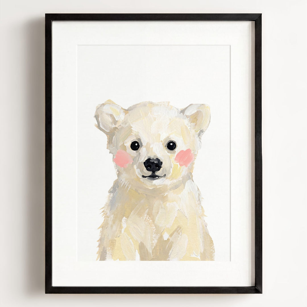 Little Painted Polar Bear