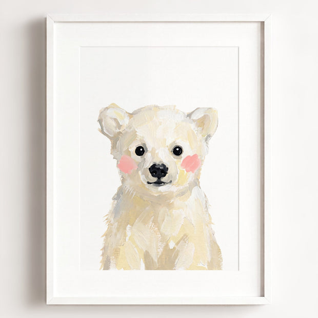 Little Painted Polar Bear